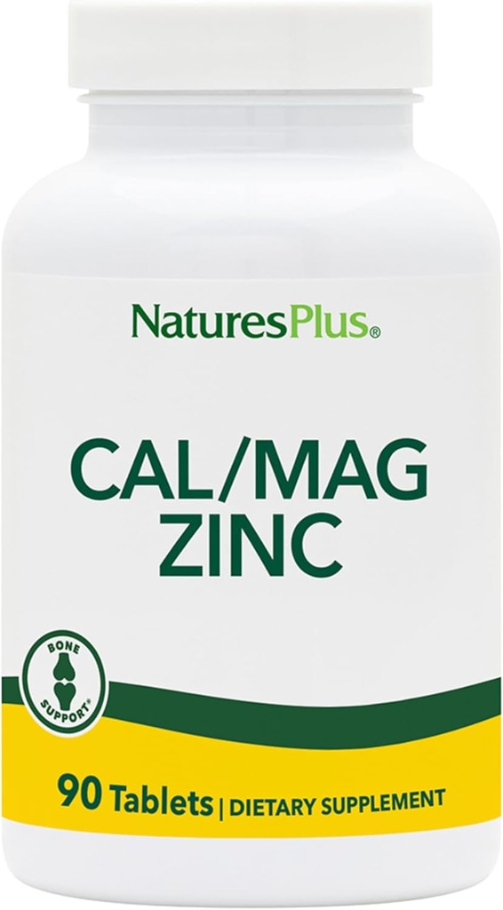 Nature's Plus Cal Mag Zinc - 90 Tablets