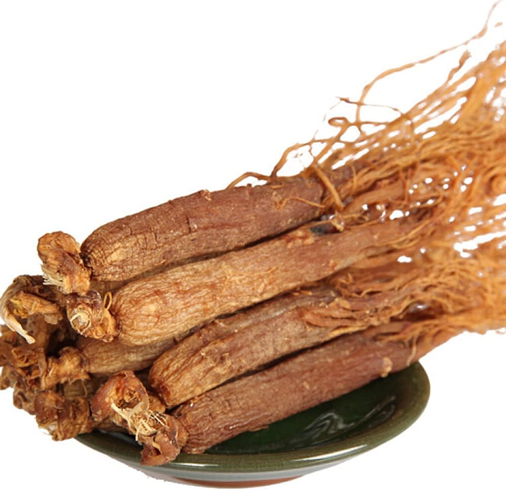 Red Ginseng Root,Red Ginseng Korea,Red Ginseng Tea Korean Red Ginseng Root,Organic Red Korean Ginseng Root,Red Ginseng Root 16 Years Radix Ginseng (100g(0.22 Pound))