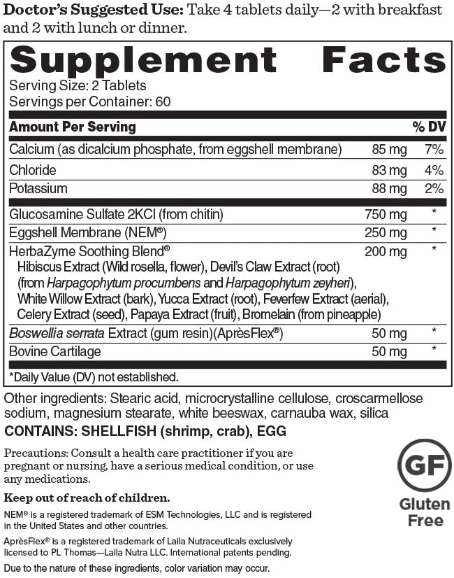 Dr. David Williams' Joint Advantage Gold 5X Joint Relief Supplement, 120 Tablets (30-Day Supply)