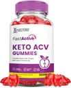 Fast Active Keto ACV Gummies Advanced Formula 1000MG Fastactive Keto Gummies Apple Cider Vinegar Formulated with Pomegranate Beet Juice Powder B12 Vegan Non GMO 60 Gummys