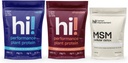 Human Improvement Performance Protein (Chocolate & Vanilla) and MSM Cellular Detox Bundle