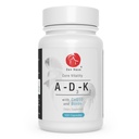 ADK Vitamin Supplement with Network Antioxidants - A, D3, K2 (MK-7 Non-Soy) and E with CoQ10, Boron and Alpha Lipoic Acid - For Vision, Strong Bones and Teeth, and Immune Support - D3 5000 iu Complex