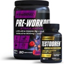 Peak Performance Stack | Testodren & Stimulant Free Pre-Workout Bundle | Exercise Enhancing | Improve Energy | Made in USA