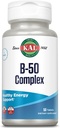 KAL B 50 Complex, B Complex Vitamins for Energy, Metabolism, Red Blood Cell Synthesis and Immune Support, with Vitamin B12, B6, Folic Acid and Other B Vitamins, Vegan, 50 Servings, 50 Tablets