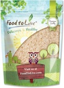Food to Live - Whole Psyllium Husks, 12 Ounces - Pure Psyllium Husk Flakes, Unflavored, Keto, Vegan, Bulk. Great Source of Soluble, Insoluble Fiber