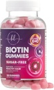 Hair Vitamins Gummy with Biotin 5000 mcg - Hair Growth Support with Vitamins E & C for Thicker, Stronger & Beautiful Hair - Hair Skin and Nails Vitamin for Women, Non-GMO, Gluten Free - 120 Gummies