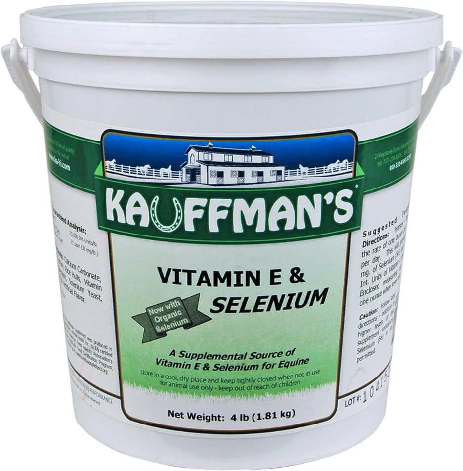 Kauffman's Animal Products Vitamin E & Selenium Powder 4 lb