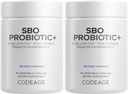 Codeage SBO Probiotics, 50 Billion CFUs Per Serving, Multi Strain Soil Based Organisms Blend and Organic Fermented Botanical Blend, Shelf-Stable - 2 Pack