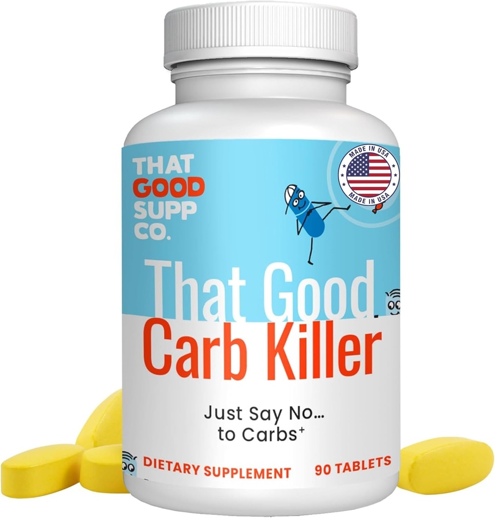 That Good Supp Co That Good Carb Killer - Carb Blocker Pills for Weight Maintenance Goals - Appetite Blocker, Kills Sugar & Carb Craving - Safe & Keto Friendly Formula - Made in USA