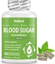 Blood Sugar - Advanced Formula with Bitter Melon, Ashwagandha, Cinnamon, Chromium, Magnesium, Vitamins, Alpha Lipoic Acid, Cayenne Pepper & More | 60 Capsules | 1 Month Supply