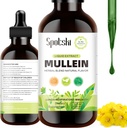 Mullein Drops for Lungs - Lung Detox for Respiratory System, Natural Sleep Aid & Immune Support, Tincture Drops Non-GMO, Vegetarian 1 Month Supply