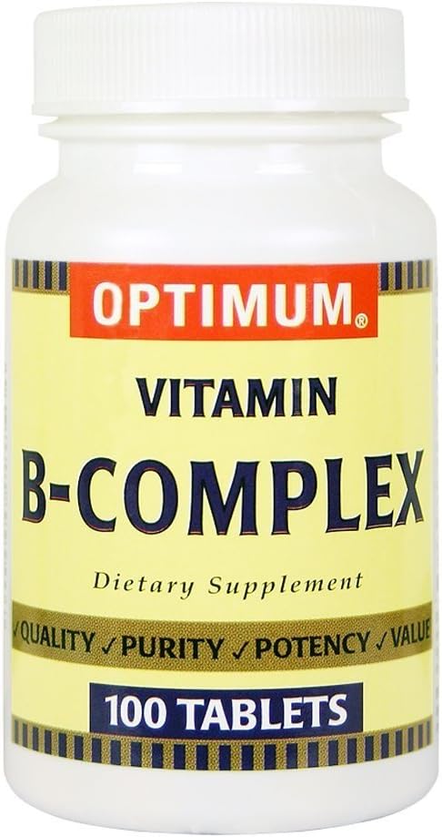 Optimum Vitamin B Complex Tablet 100 ct