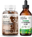 Wild & Organic Ceylon Cinnamon Gummies & Gymnema Tincture