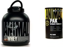 Animal Whey Isolate Protein Powder, Loaded for Post Workout and Recovery & Pak - Convenient All-in-One Vitamin & Supplement Pack
