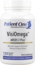 Patient One VisiOmega | Supports Eye Health* | AREDS 2 Vitamin, Mineral and Antioxidant Supplement Plus Omega 3 Fish Oil and More | 120 Capsules