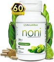 VH Nutrition NONI Capsules | 700mg Morinda citrifolia Extract Pills | Natural Antioxidant Supplement to Support Well-Being, Energy, and Vitality | 60 Capsules