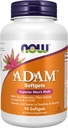 NOW Supplements, ADAM™ Men's Multivitamin with Saw Palmetto, Plant Sterols, Lycopene & CoQ10, 90 Softgels