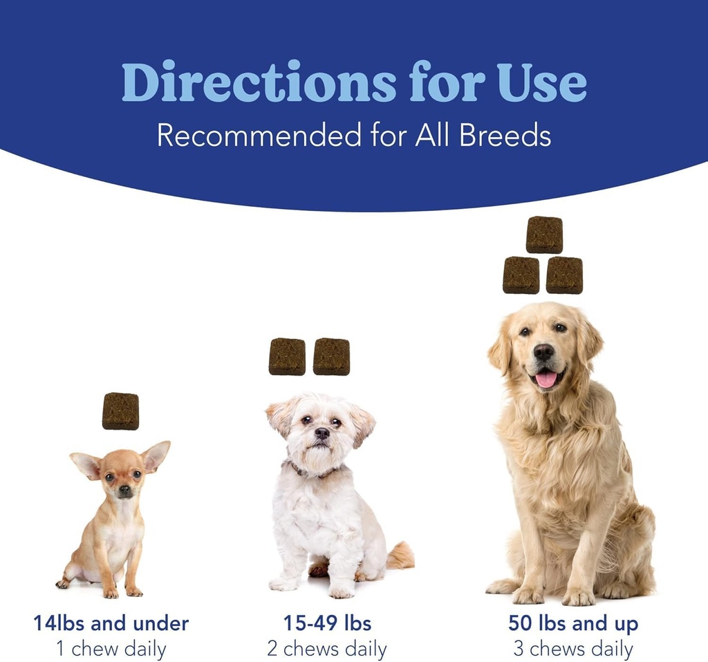 ANGELS' EYES Natural Tear Stain Prevention Soft Chews for Dogs | Beef Flavor| for All Breeds | No Wheat No Corn | Daily Supplement | Proprietary Formula | 90ct