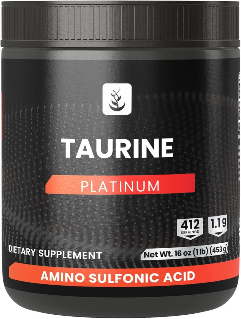 PURE ORIGINAL INGREDIENTS Taurine Powder, 1 lb, Always Pure, No Additives