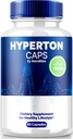 NutraRize Hyperton Capsules, All-Natural and Complex Formula, Premium Supplement to Support Overall Health and Wellness, Official Hyper-Ton Pastillas Reviews (60 Capsules)