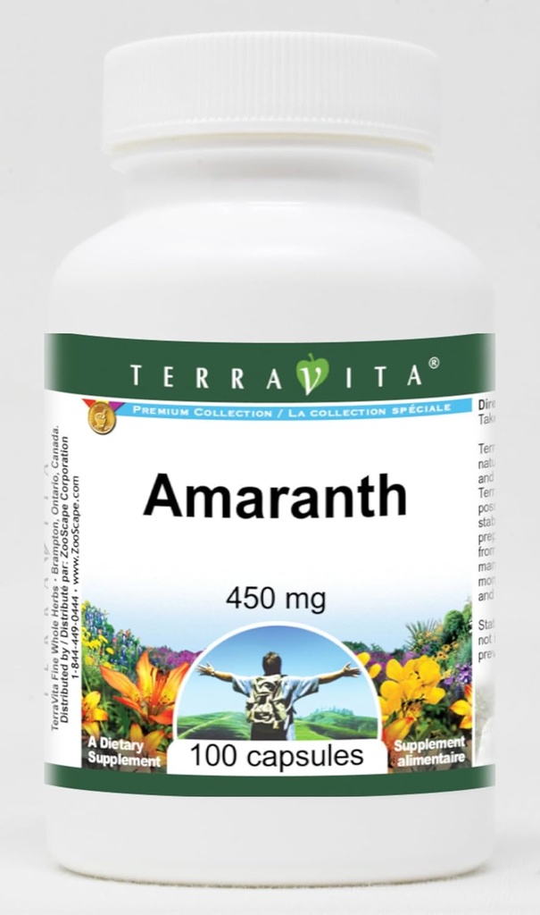 Amaranth - 450 mg (100 Capsules, ZIN: 518931)