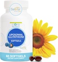 Core Med Science Liposomal Glutathione Supplement (500mg, 60 Softgels) - Pure Reduced Setria with Phospholipid Complex - Antioxidant Supplement for Energy, and Skin