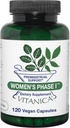 Vitanica Women's Phase I, Premenstrual Support, Vegan, 120 Capsules