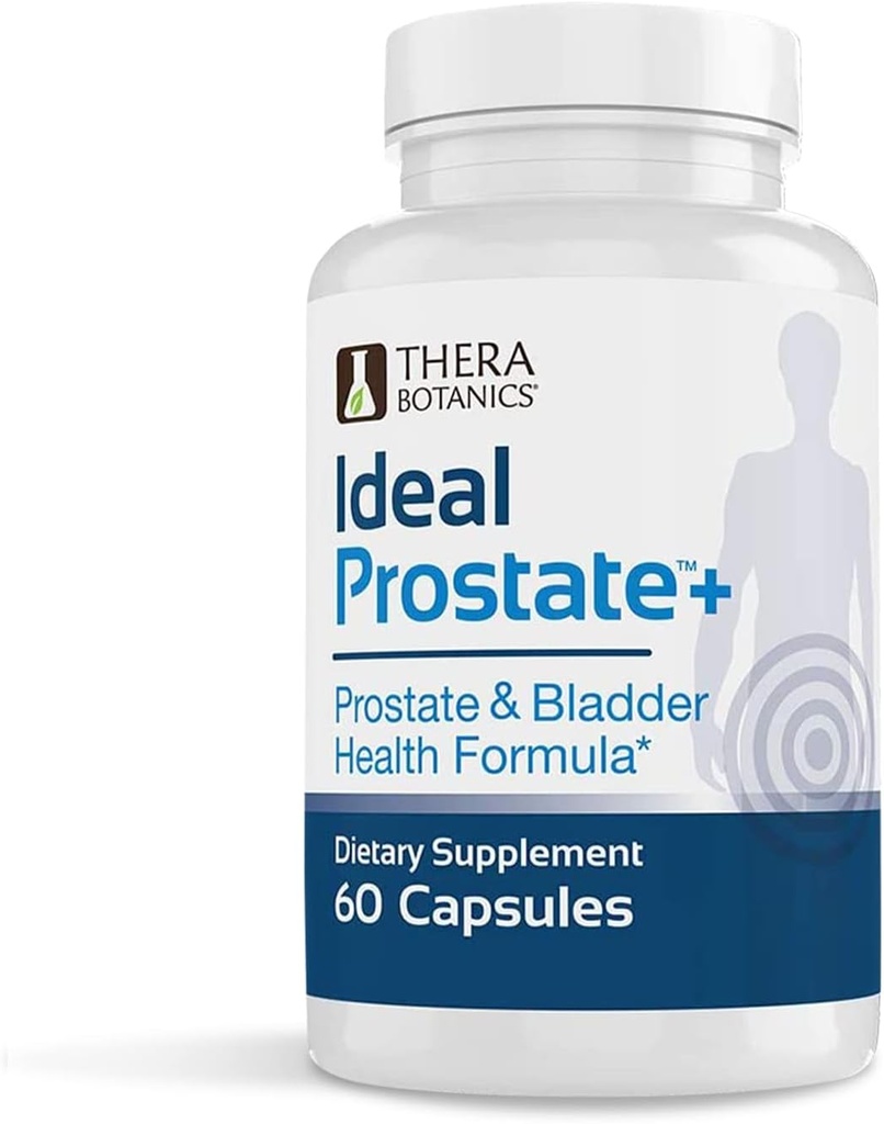 Advanced Men's Prostate Support by Ideal Prostate Plus with Saw Palmetto, Lycopene and More for Natural Relief