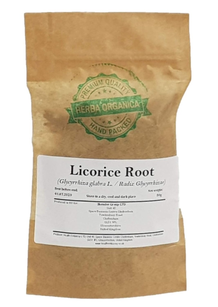 Herba Organica Licorice Root - Glycyrrhiza Glabra L - Liquorice (50g)