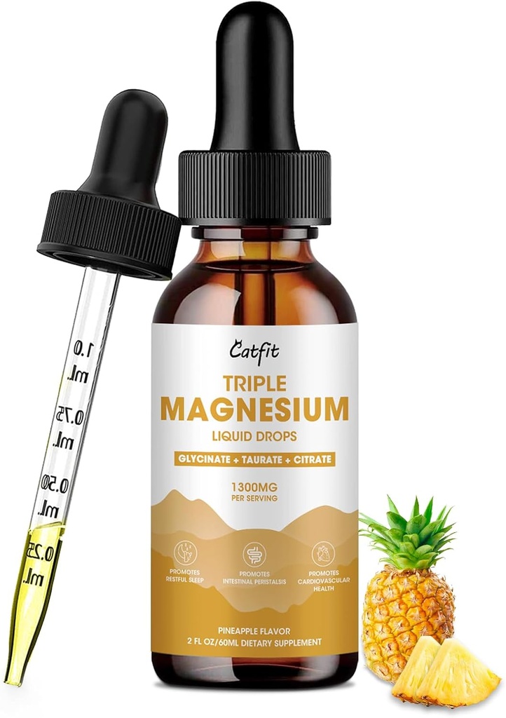 Catfit Lymphatic Drainage Supplements Drops 3Fl Oz