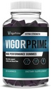 Vigor Prime Performance Gummies Prime Vigor XL Gummy Supplement, Vigor Prime XL Maximum Strength Advanced Shilajit Irish Sea Moss Fenugreek Gummies Overall Energy & Vitality Support (1 Month Supply)