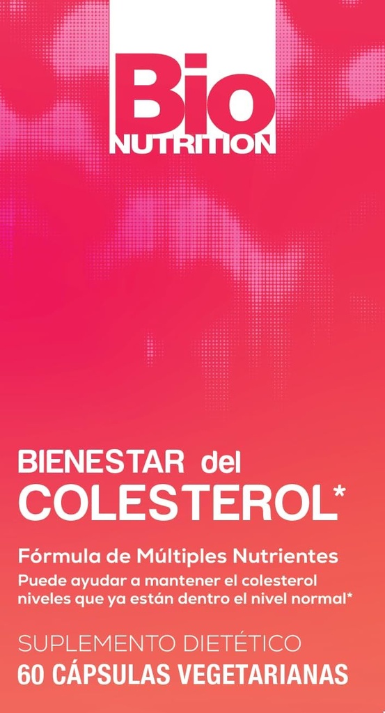 Bio Nutrition Chlolesterol Wellness 60 Vegetarian Capsules | Natural Formula