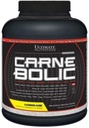 Ultimate Nutrition Carnebolic Hydrolized Beef Protien Isolate Powder-Paleo and Keto Friendly-Zero Carbs, Zero Sugar or Soy, Gluten and Lactose Free, Lemonade, 60 Servings