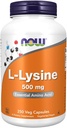 Now Foods L-Lysine 500 Milligrams, 250 Tablets