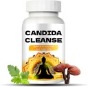 Candida Cleanse - Gut & Colon Support, Advanced Formula - Oregano Leaf, Wormwood, Black Walnut, Caprylic Acid