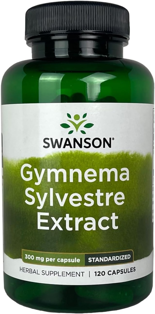 Swanson Gymnema Sylvestre Extract 300 Milligrams 120 Capsules