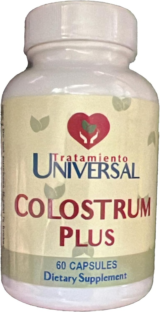 Generic Colostrum Plus 750 mg - 60 Capsules | 100% Natural | Cold Processed | High in IgG | Grass-Fed and Pasture-Raised | Boosts Immune System and Gut Health | Dietary supplement