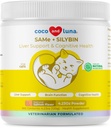Same and Silybin for Cats - S-Adenosyl-L-Methionine - 120g Powder - Liver Supplement - Promotes Cognitive and Liver Support