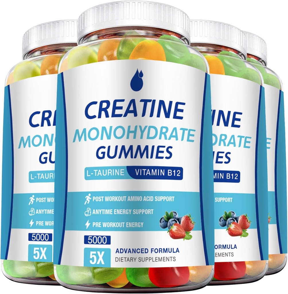 Creatine Gummies for Men & Women - Chewable Gummy