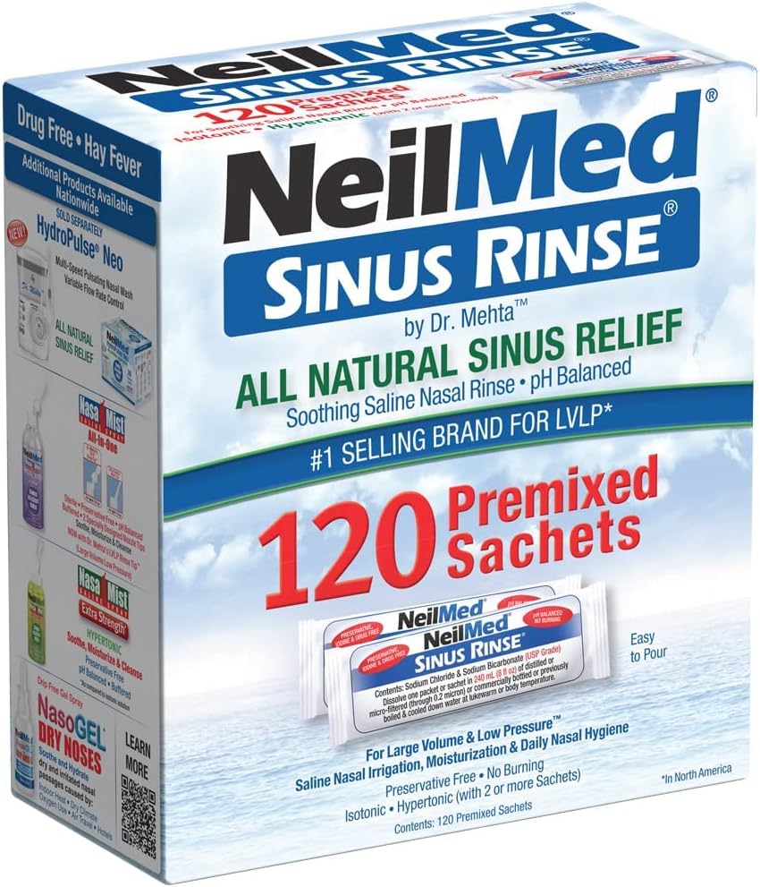NeilMed Sinus Rinse Premixed Refill Packets 100 ct.