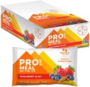 PROBAR - MEAL Bar, Wholeberry Blast, Non-GMO, Gluten-Free, Healthy, Plant-Based, Whole-Food Ingredients, Natural Energy (12 Count)