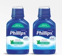 Phillips' Milk of Magnesia Laxative, Fresh Mint, 26 Fl Oz (Pack of 2)