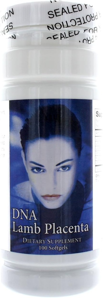 Nu Health DNA Lamb Placenta 300mg 100 Softgels
