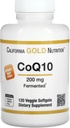 California Gold Nutrition CoQ10, 200 mg, 120 Veggie Softgels