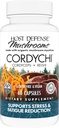 Host Defense CordyChi Capsules - Energy & Immune Support Supplement - Cordyceps & Reishi Mushroom Supplement for Relaxation & Respiratory Support - Aids Against Tiredness - 60 Capsules (30 Servings)*