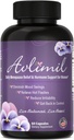 Avlimil® Hormone Balance & Menopause Support | Mood Swings, Hot Flashes, Night Sweats and Irritability - Isoflavones, Black Cohosh, Raspberry, Valerian, Sage, Red Clover, Lemon Balm - 1-Month