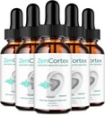 ZenCortex Tinnitus Relief for Ringing Ears Drops, Zen Cortex Tinnitus Supplement ZenCortex Healthy Ear Support Supplement - Maximum Strength Advanced Formula ZenCortex Drops Reviews (5 Pack)