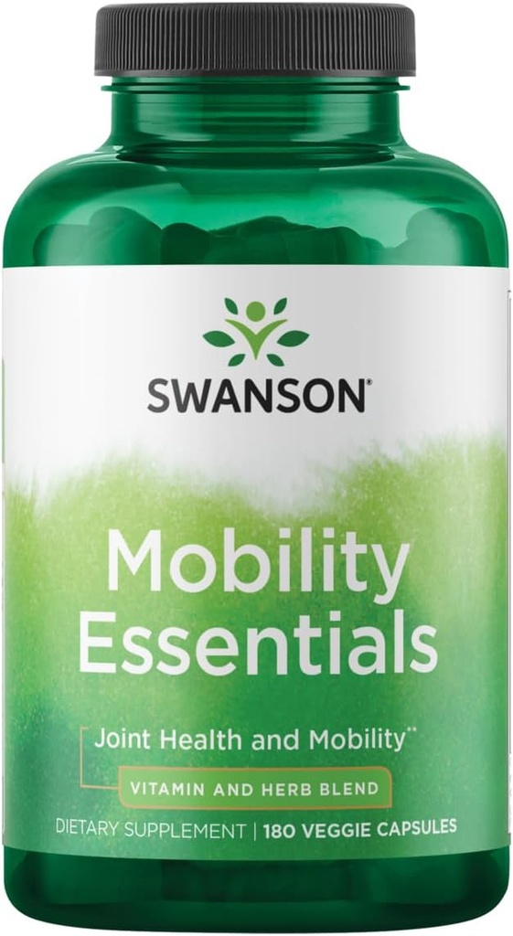 Swanson Mobility Essentials 180 Veg Capsules