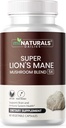 MINATURALS Lions Mane Supplement Capsules - 5 Mushroom Complex Helps with Immune System and Brain Health - Chaga, Reishi, Shiitake, Lions Mane, and Maitake Mushroom Extracts