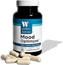 Wisdom In Wellness Mood Optimyze - 90 Mood Support Supplement Capsules - Soothing Support Supplement - Mind, Sleep & Mood Support Pills - Gluten Free & Non GMO Wellness and Relaxation Supplement